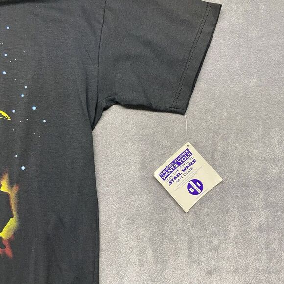 NWT Vintage 1997 Star Wars Yoda Return Of The Jedi Movie Promo 90's Size XL - Picture 5 of 10